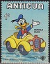 Antigua and Barbuda - 1980 - Walt Disney - 1 ¢ - Multicolor - Walt Disney, Transports - Scott 563 - 0
